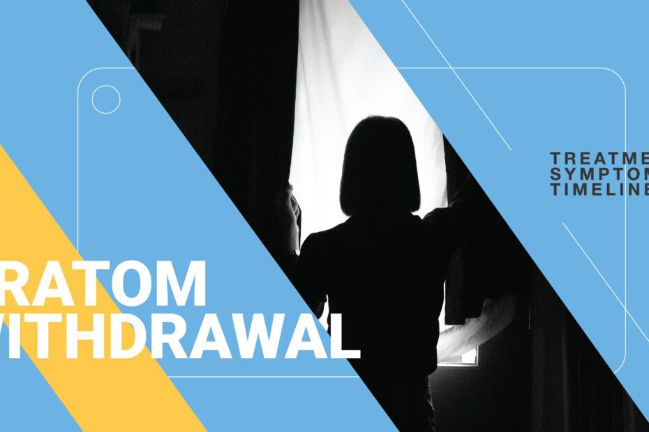 Kratom Withdrawal: Silhouette of person by window. Learn about Kratom withdrawal symptoms, timeline, and treatment options.