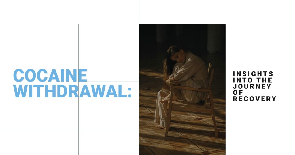 Cocaine Withdrawal: Woman in distress, symbolizing the journey of recovery and the challenges of overcoming addiction.