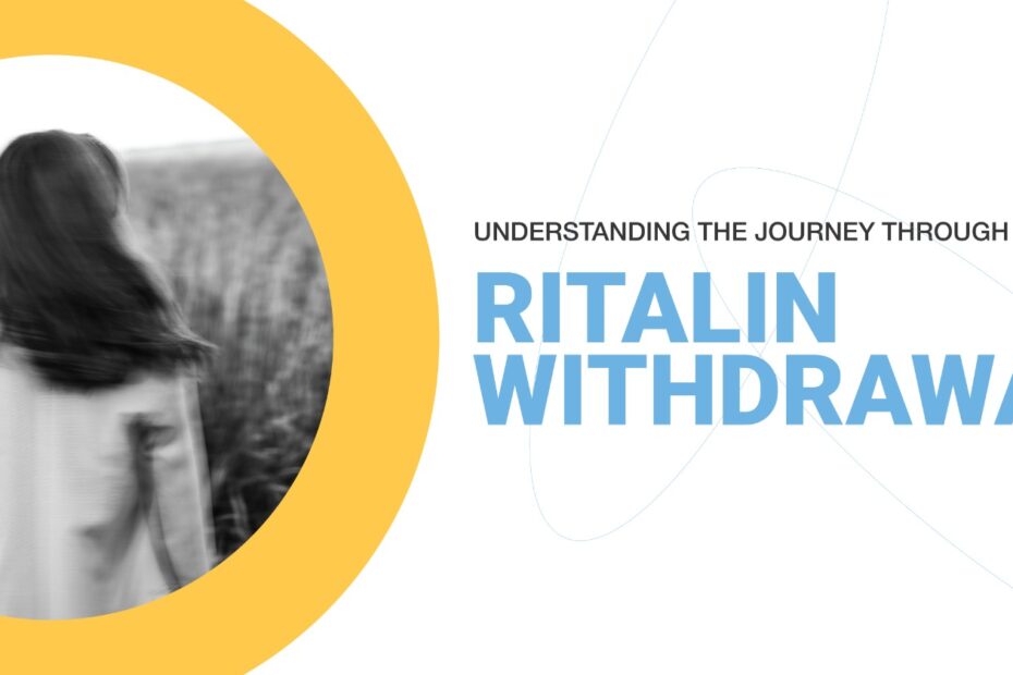 Ritalin withdrawal journey: Image shows a woman in a field, representing the challenges of Ritalin cessation.